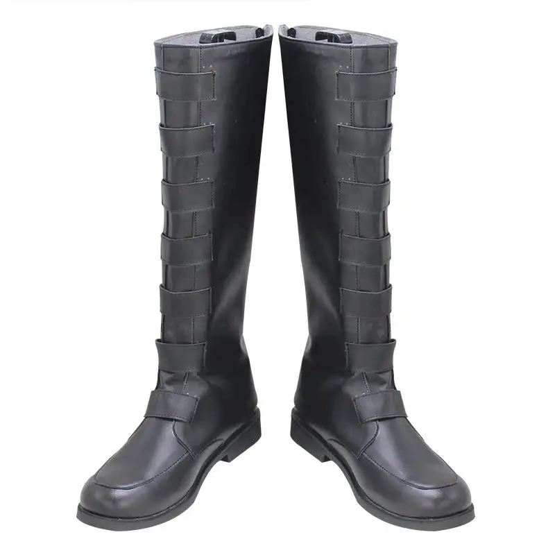 Qui Gon jinn Cosplay Laarzen Schoenen Heren Halloween Carnaval Schoenen