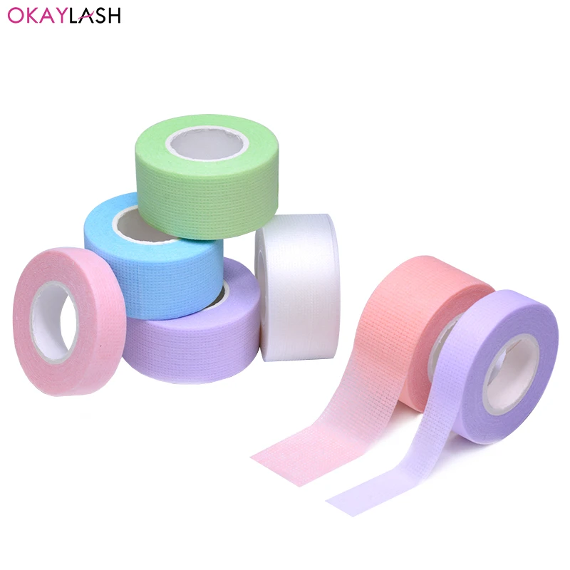 4/2Pcs Wide Tapes For Eyelash Extension Soft Breathable Eye Patches Non-woven Micropore Grafting Sticker Tapes  Tools