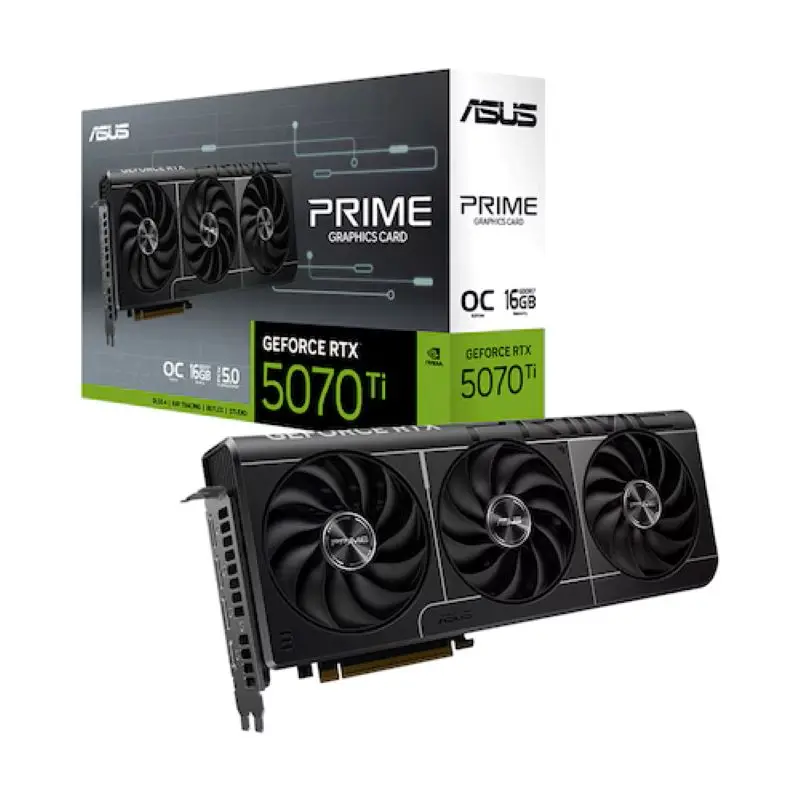 Asus Prime Geforce Rtx 5070 Ti Oc D7 16Gb Daewon Cts (الموزع)