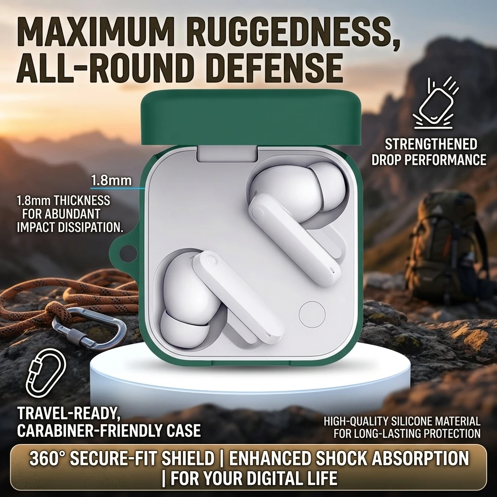 Earphones Case Protective Cover Lightweight Storage Case For Nothing CMF Buds Pro 2 Earphones Full Protections Housing