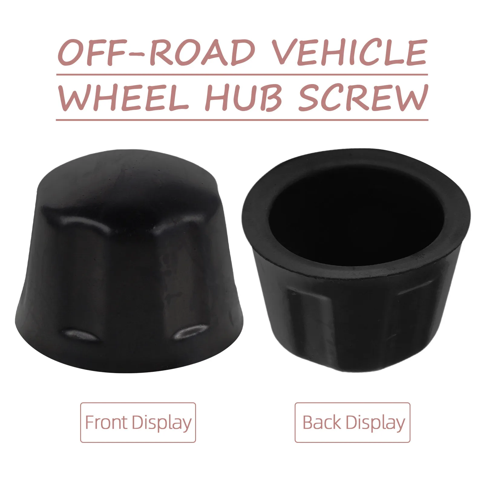 20 pcs Atv Wheel Rim Cover Hub Center Rubber Caps Halloween Christmas New Year Atv Wheel Center Cap Center Wheel Cap Lug