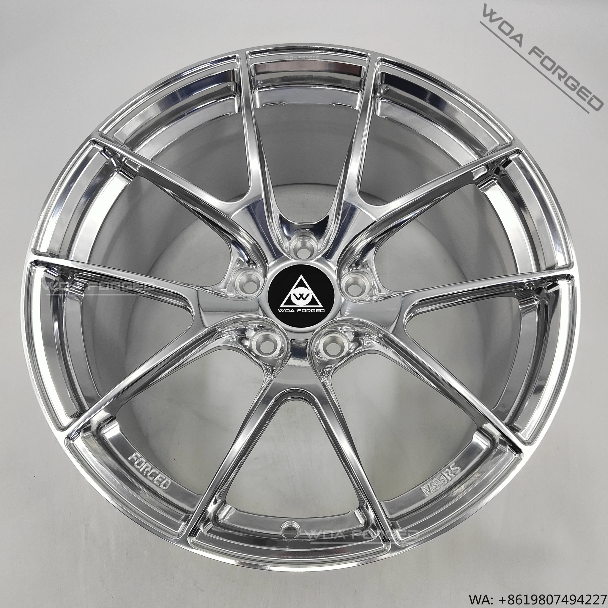 

Chrome Rims Vs5rs Wheels Stylish Muscular Design Chrome Polished Aluminum Forged Car Wheels 18-22 Inch 5x112 5x120 5x114.3 20mm