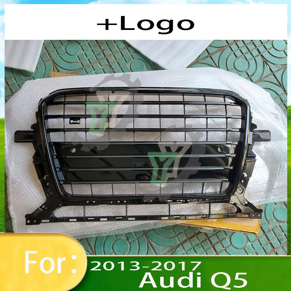 For Audi Q5/Q5L 2013 2014 2015 2016 2017 Car Front Bumper Grille Centre Panel Styling Upper Grill (Modify For SQ5 style)