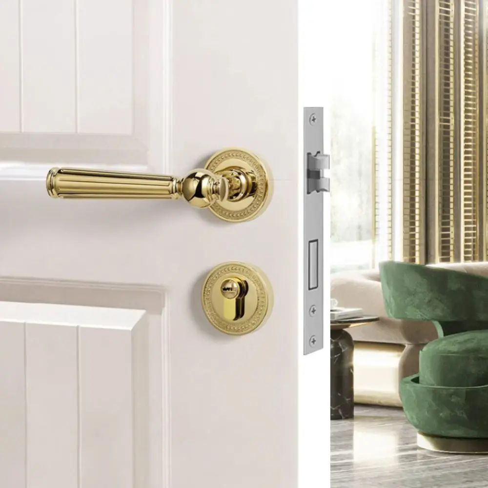 simple-design-magnetic-suction-door-lock-retro-style-silent-split-door-lock-easy-installation-split-body-silent-door-lock-home