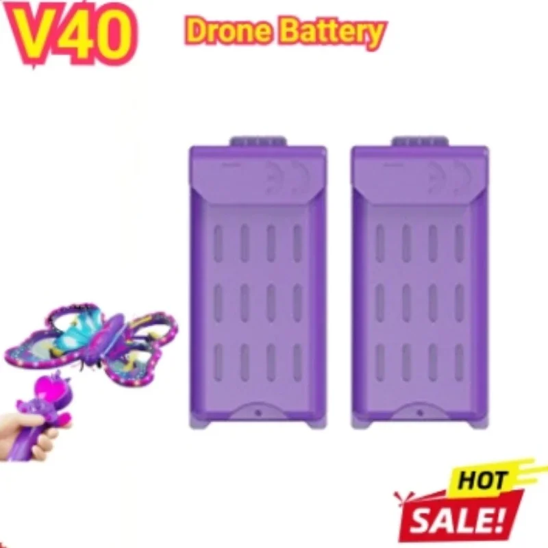 4DRC New V40 Flash Butterfly Toy Airplane Model Battery V40 Mini Drone Battery 4D-V40 Rechargeable Lithium Battery