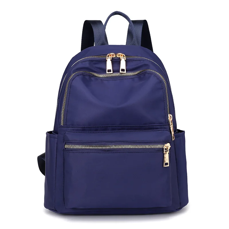 Mochila de nailon para adolescentes, morral femenino informal de poliéster, resistente al agua, ideal para estudiantes