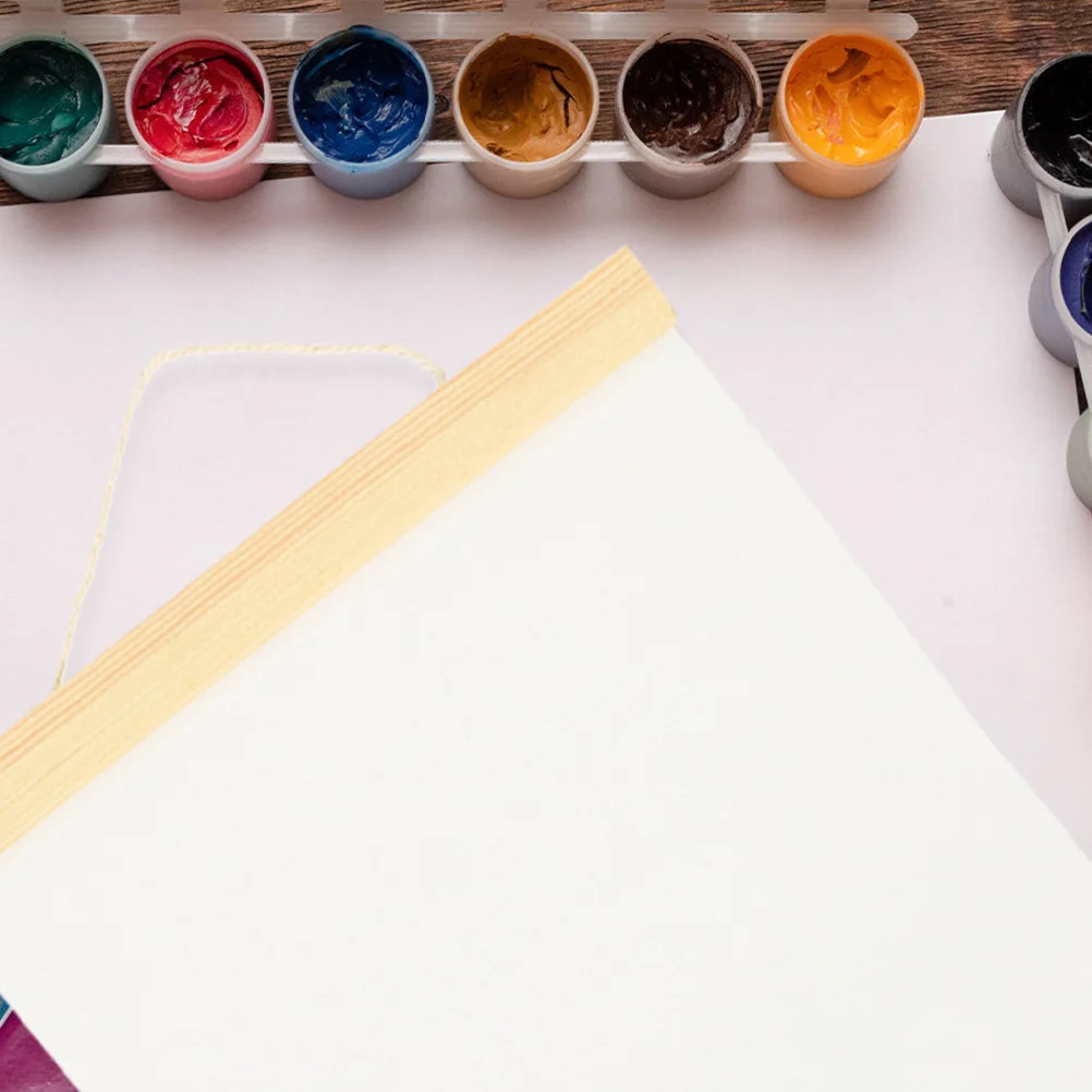 

Hanging Oil Painting Sheet Blank Drawing Canvas For Kids Adults Creative Art Supplies Home Office Wall Decoration Portable