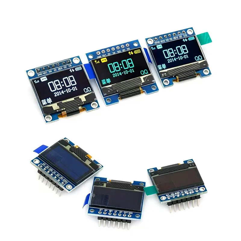 0.96 Inch OLED Display Module 128 X 64 OLED Display 12864 Screen IIC/SPI for Compatible Arduino and Microcontroller