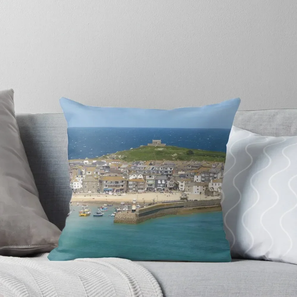 

St Ives, Cornwall Throw Pillow Ornamental Pillow Pillowcases Cushion Covers Sofa Custom Cushion Photo pillow