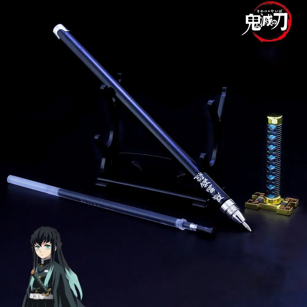 NONE Dämon Slayer Schwerter Die Liebe Hashira Kanroji Mitsuri Stift Schwerter Nichirin Klinge Waffe Anime Katana Samurai Messer Halloween Geschenke 6