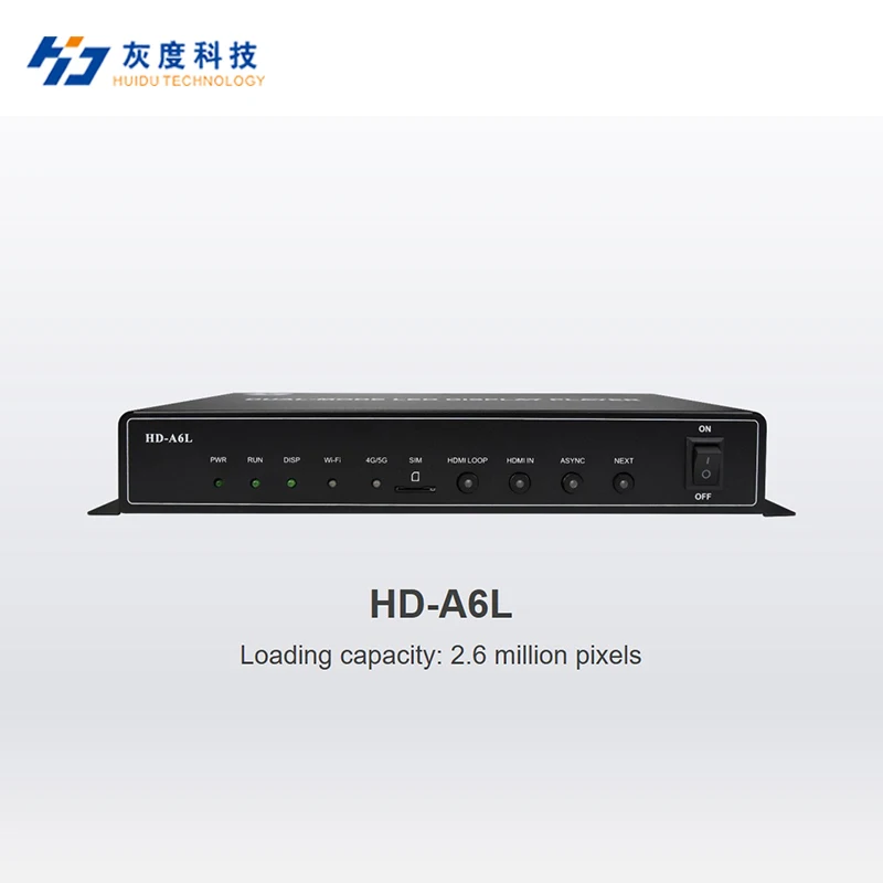 Huidu A6L LED Display Multimedia Player Asynch Synch HDMI Splicing Playback 2.6 Million Pixels Aliexpress Online Shop