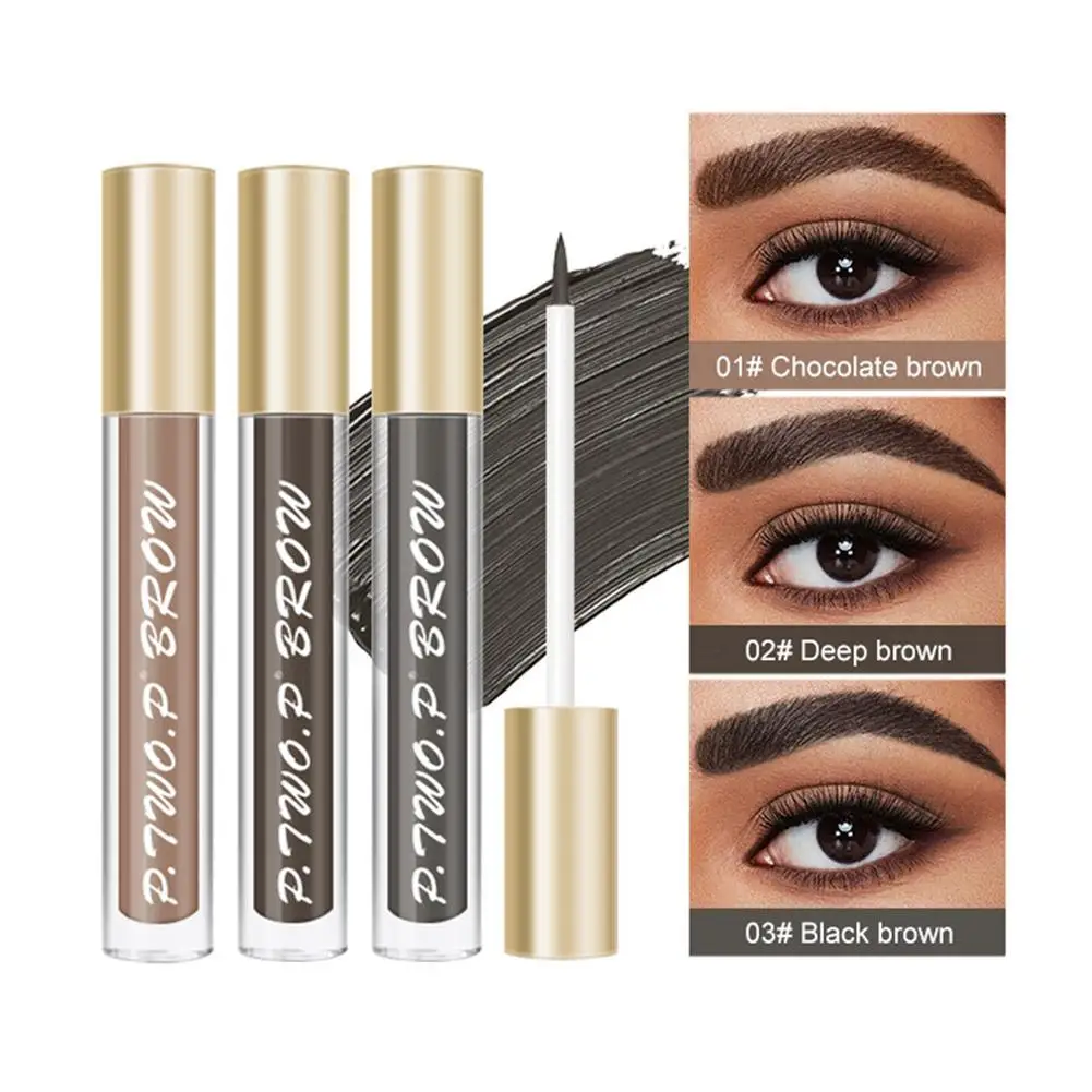 Gel 3D imperméable pour sourcils, rehausse les sourcils, outil de maquillage durable, teinte blanche, Q5J1