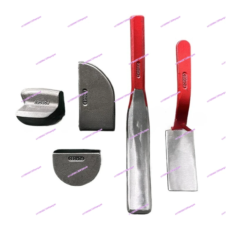 9-Piece Automotive Sheet Metal Dent Repair Tool Set - Pull Hammer Round Head Hammer Iron Pad Liner Kit for Car Body Repair