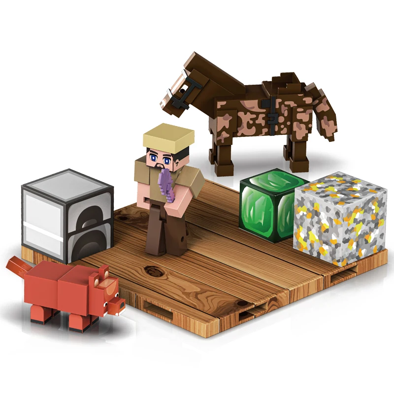 225 قطعة من ألعاب مكعبات البناء المغناطيسية من My World مجموعة بناء تعليمية لتعلم الجذع للأطفال كتل مغناطيسية للأولاد والبنات