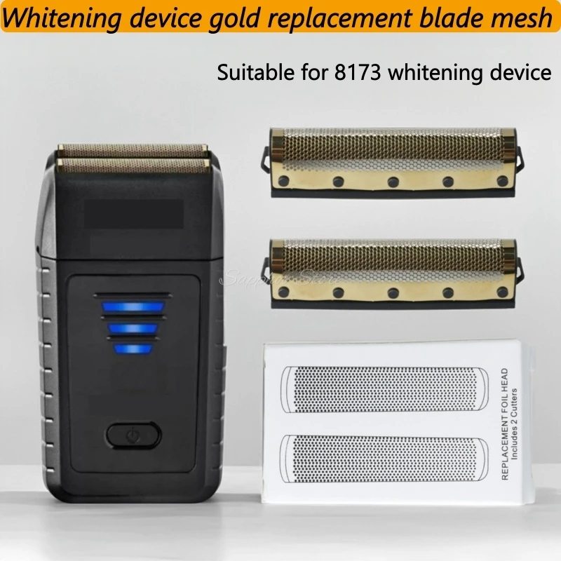 For 8173-700 Replacement Foil Head Shaver Professional Titanium Gold Foil Net Compatible For Wahl 5 Star Series Vanish Shaver