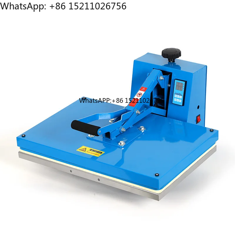 Mini Automatic 40*60 Heat Press Machine Lanyard Home Use Sublimation Thermal Transfer Flatbed Embossing Printing T-shirt Engine