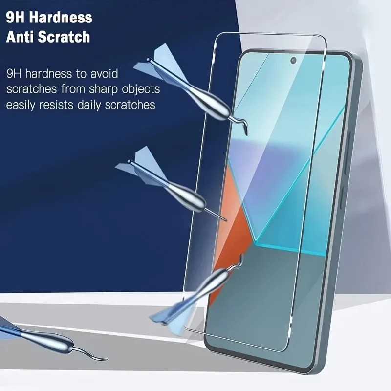 4 قطعة الزجاج المقسى لموتورولا موتو G14 G15 G24 4G G34 G35 G45 G54 G55 G64 G75 G84 G85 5G واقي للشاشة فيلم الزجاج #5