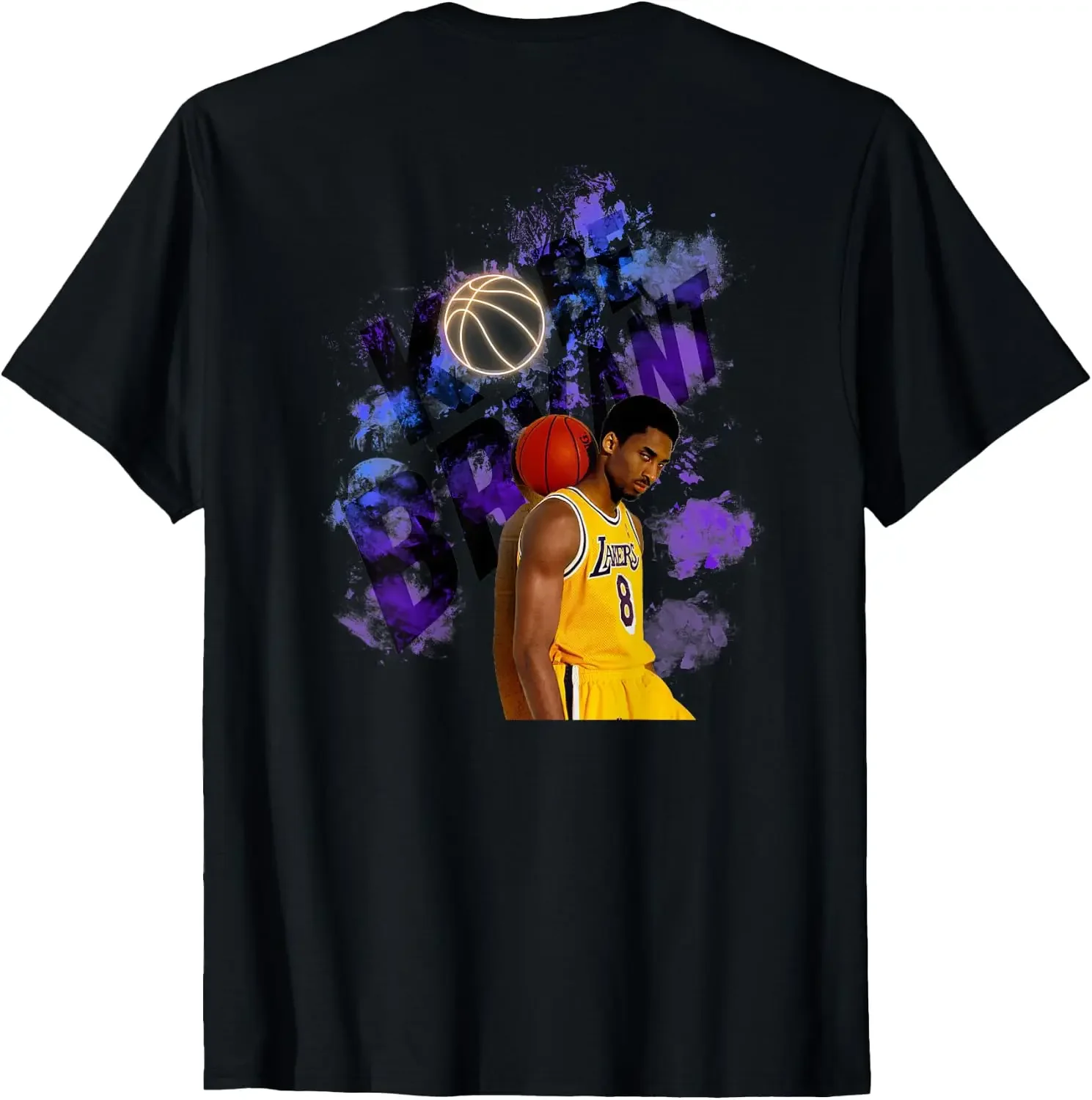Kobe Bryant_003_Back Printed T-Shirt