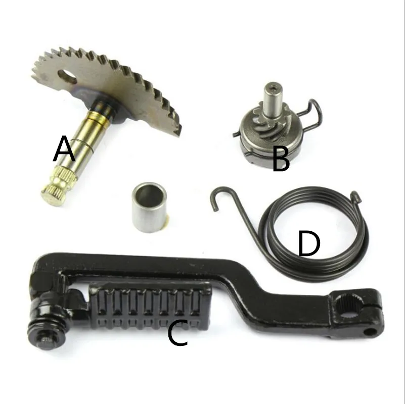 Motorcycle Starter Kit for KYMCO GY6 50 60 80cc Engine Hammer Start Shaft Return Spring