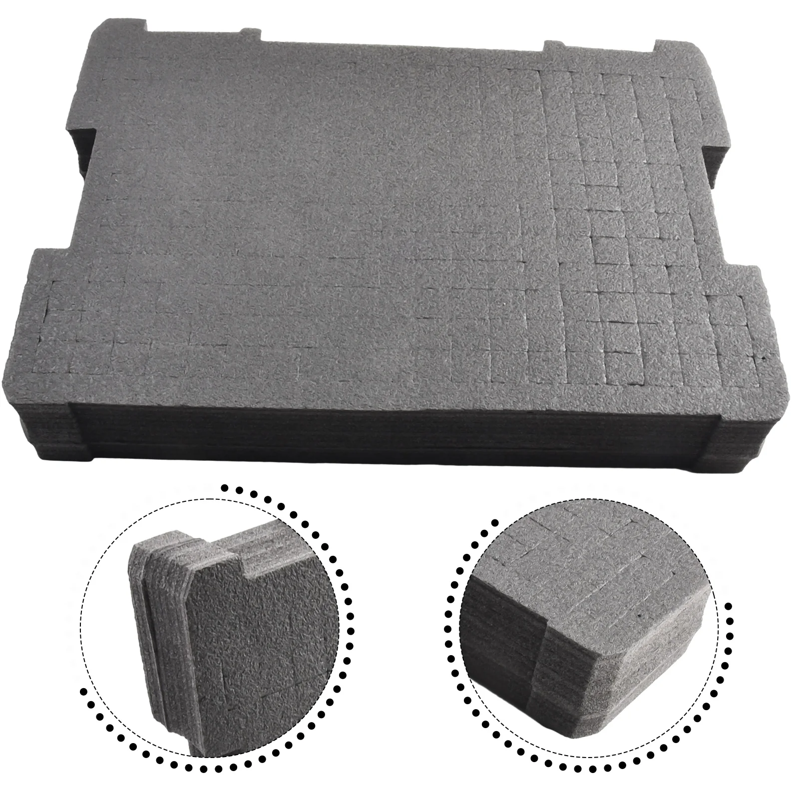 DWST88801 Schuiminzetstuk Verwijderbare schuimblokken Past op DWST17808 DWST17807 DWST17805 Gereedschapsopbergdozen Hulpproduct
