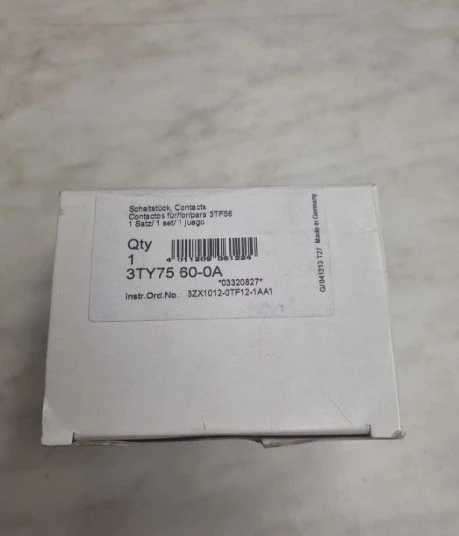 

Brand New 3TY7560-0A CJX1-400/22 Fixed and Moving Contact Set Replacement Accessories Fast Delivey