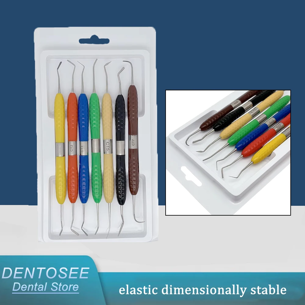 

High-Quality Dental Resin Filler Kit with Silicone Handle Aesthetic Restoration Tools for Plastic Dresser Resin
