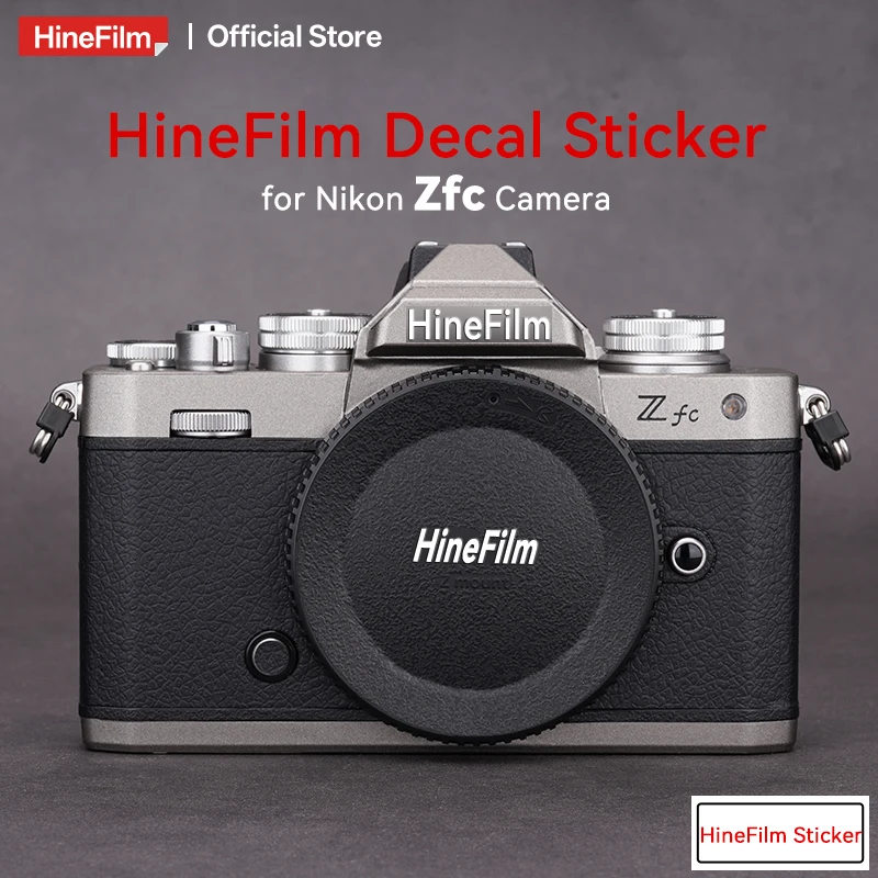 

Hinefilm Skin for ZFC Camera Premium Decal Skin Protective Film for Nikon Z fc Camera Decal Protector Anti-scratch Cover Film