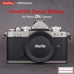 Hinefilm Skin for ZFC Camera Premium Decal Skin Protective Film for Nikon Z fc Camera Decal Protector Anti-scratch Cover Film