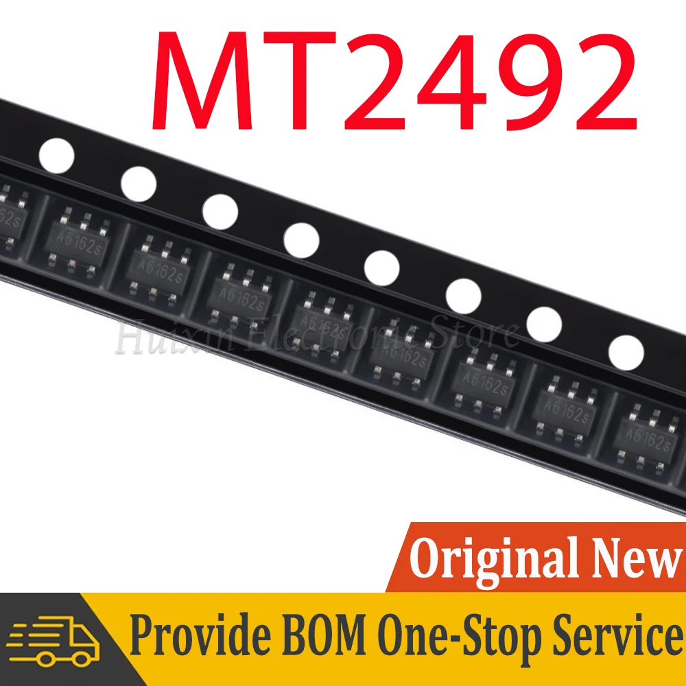

10pcs MT2492 SOT23-6 2492 SOT-23-6 2A 4.5V-16V Input 600kHz Synchronous Step-down Buck Converter IC Chip NEW Original