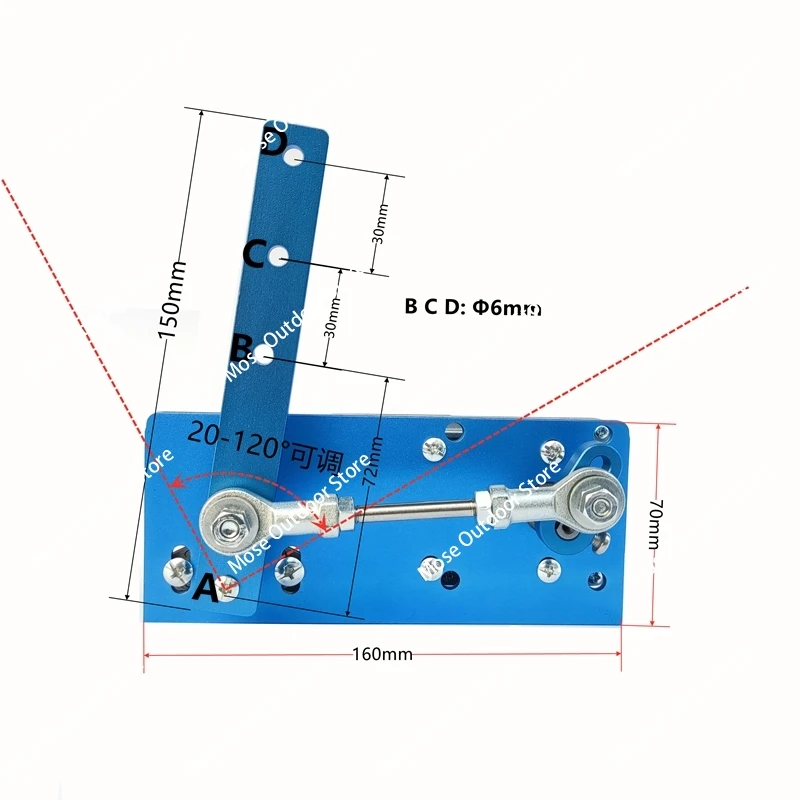 

Speed Control 12V/24V Swing Motor for Bird Walk, Therapy Waving, Tapping