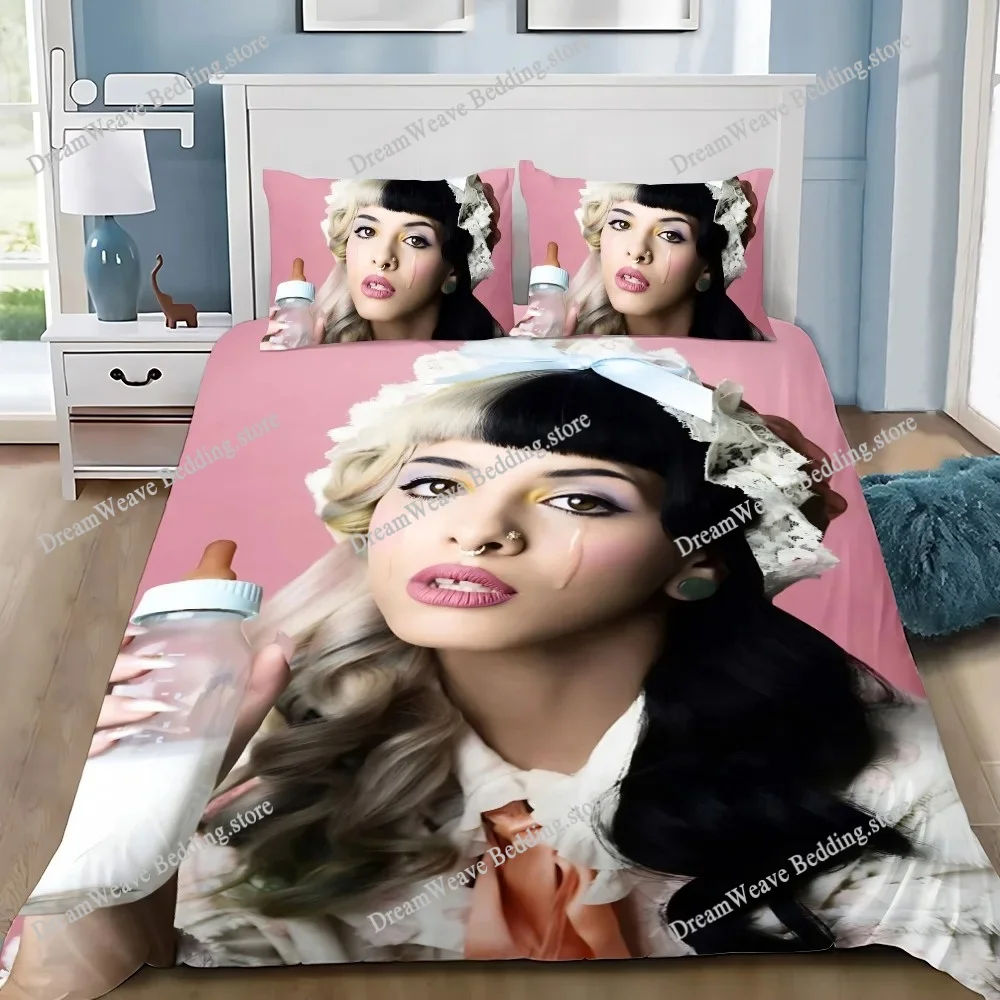 

Melanie Martinez Music Duvet Cover Pillowcase Bedding Set Adult Boy Girl Bedroom Decoration Children Single Double Large Size