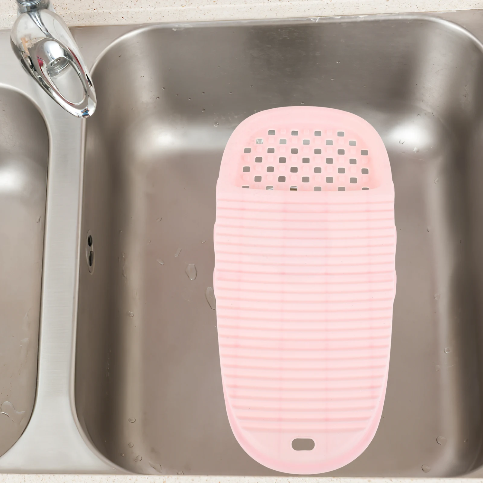

Mini Plastic Laundry Washboard for H Washing Clothes Soap Holder Portable Compact Easy Stain Removal Bathroom Accessories