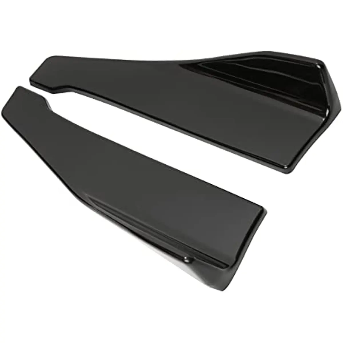 LAICY 2PC for Mitsubishi 3000GT Car Rear Lip Bumper Side Skirts Splitters Fins Spoiler Winglet Apron Canards Diffuser Mudguards