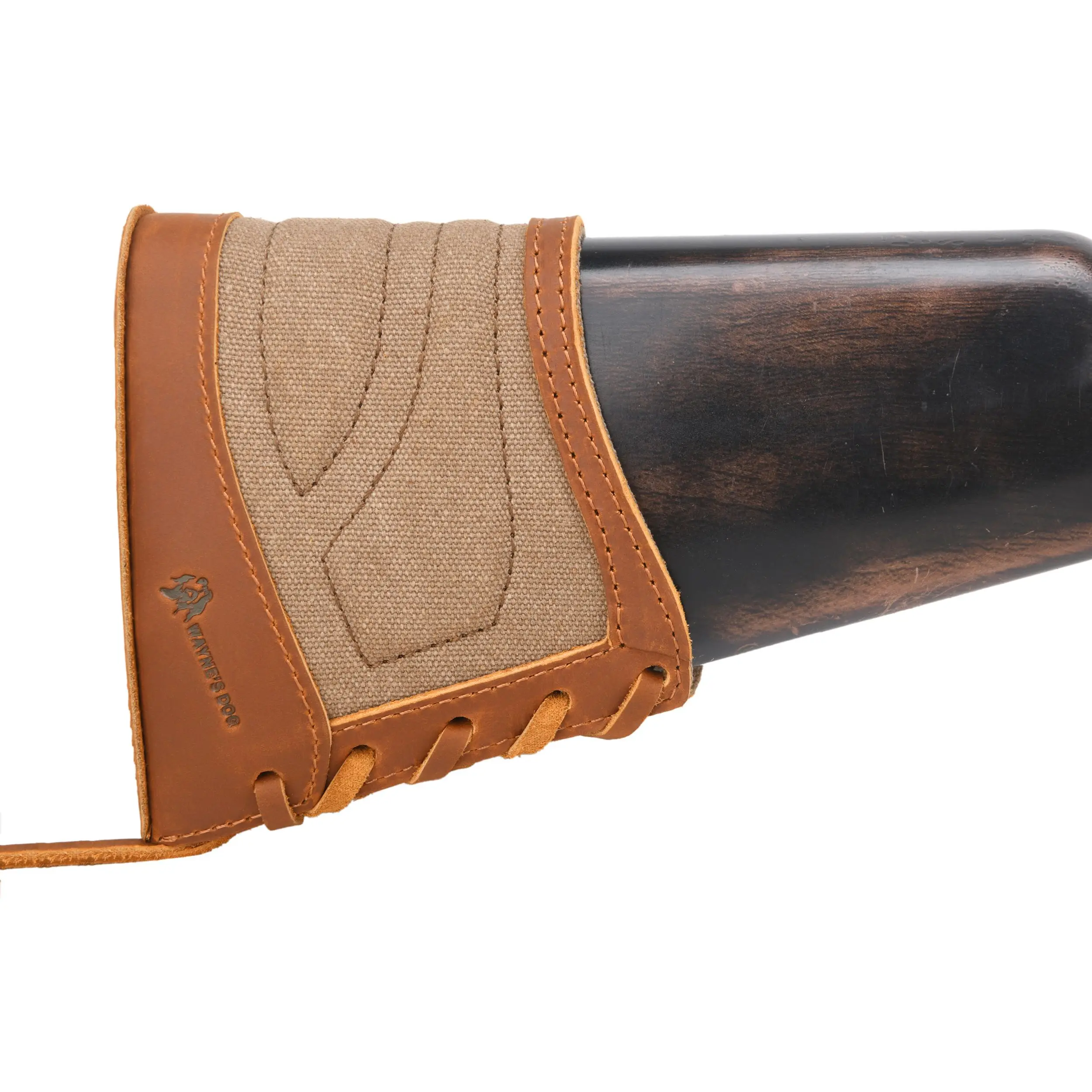 

Canvas Slipon Rifle Gun Recoil Pad Shotgun Buttstock Gun Butt Cuff Cover Holster Pouch with Extension