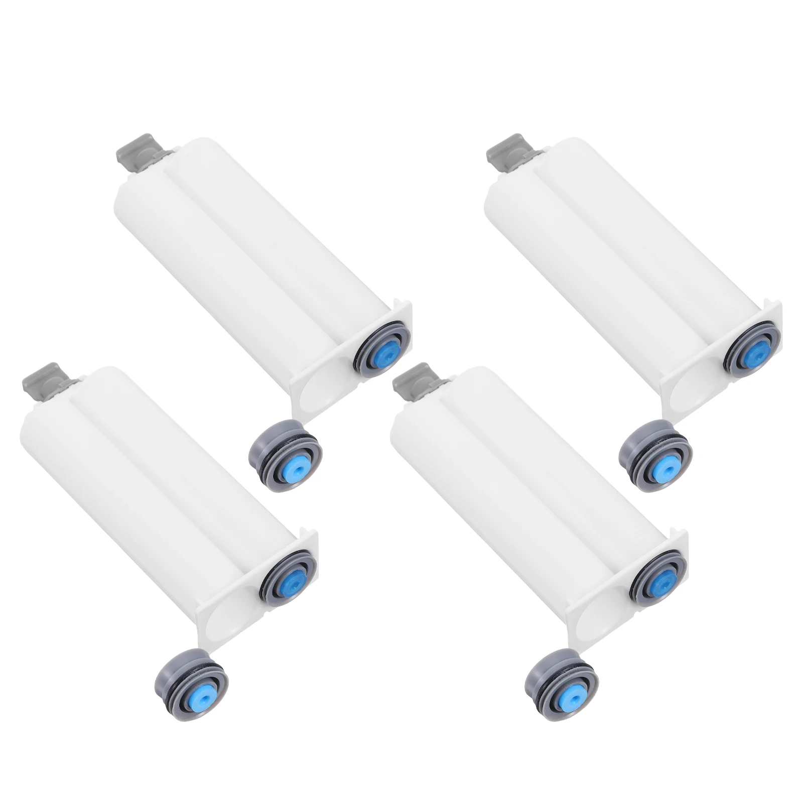

4pcs Ab Glue Mixing Tube Plastic Refillable Sealant Organizer Replacement Epoxy Tube Storage Repair Structural Adhesive Empty