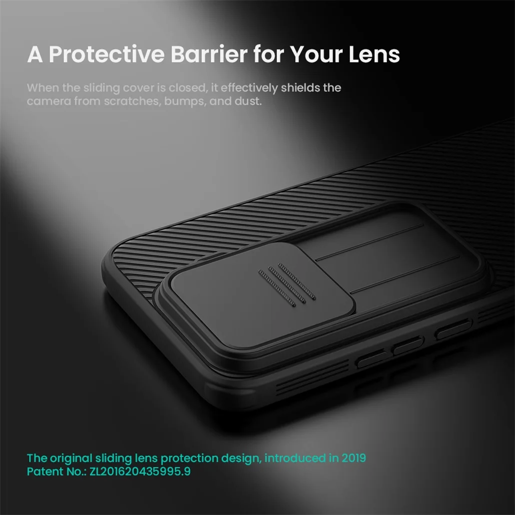 NILLKIN Etui CamShield Pro do Xiaomi 17T / 17T Pro, odporne na wstrząsy, antypoślizgowe, z osłoną na aparat z funkcją prywatności, do Xiaomi 15T / 15T Pro — zdjęcie produktu 2