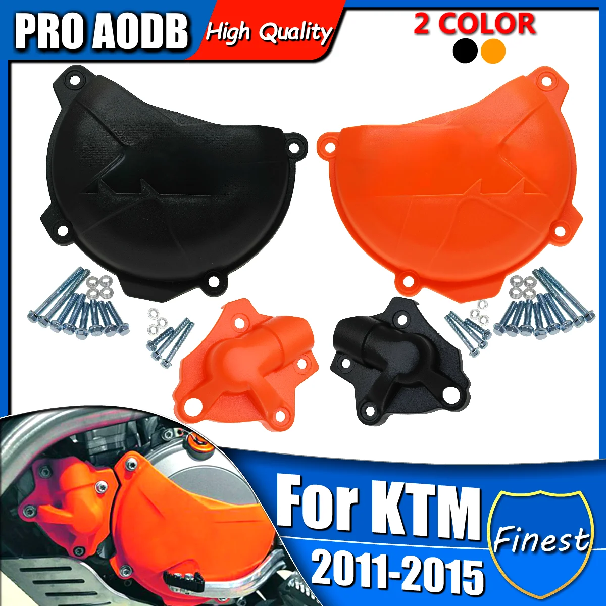 

Dirt Bike Engine Clutch Guard Water Pump Cover for KTM Motorcycle 250 350 SXF EXCF SIX DAYS XCF XCFW SXF 2011 2012 To 2016