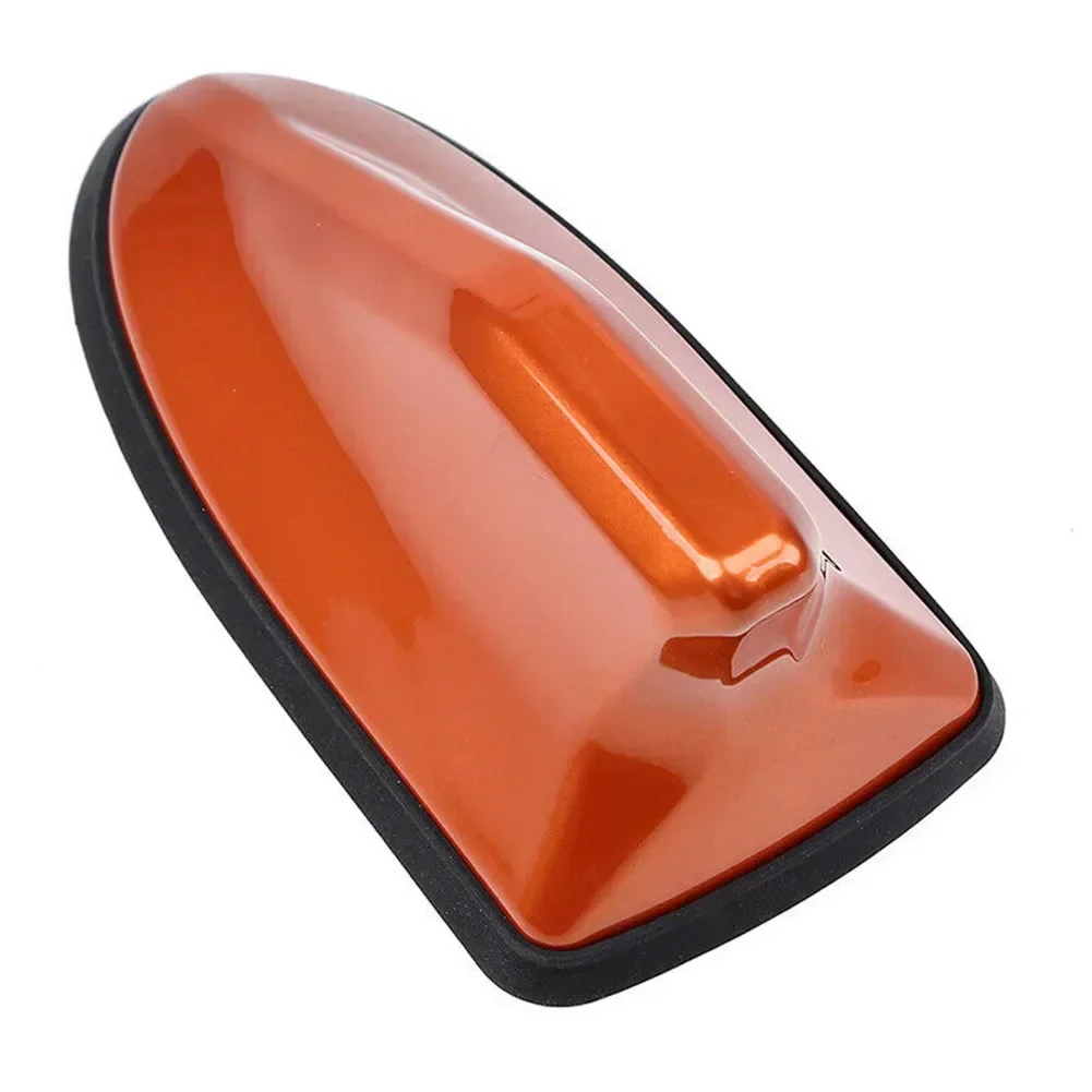 1x Universele Auto Antenne Cover Waterdicht Am/Fm Sterk Signaal Antenne 163X78X66Mm Oranje Voor De Meeste Auto Externe Accessoires