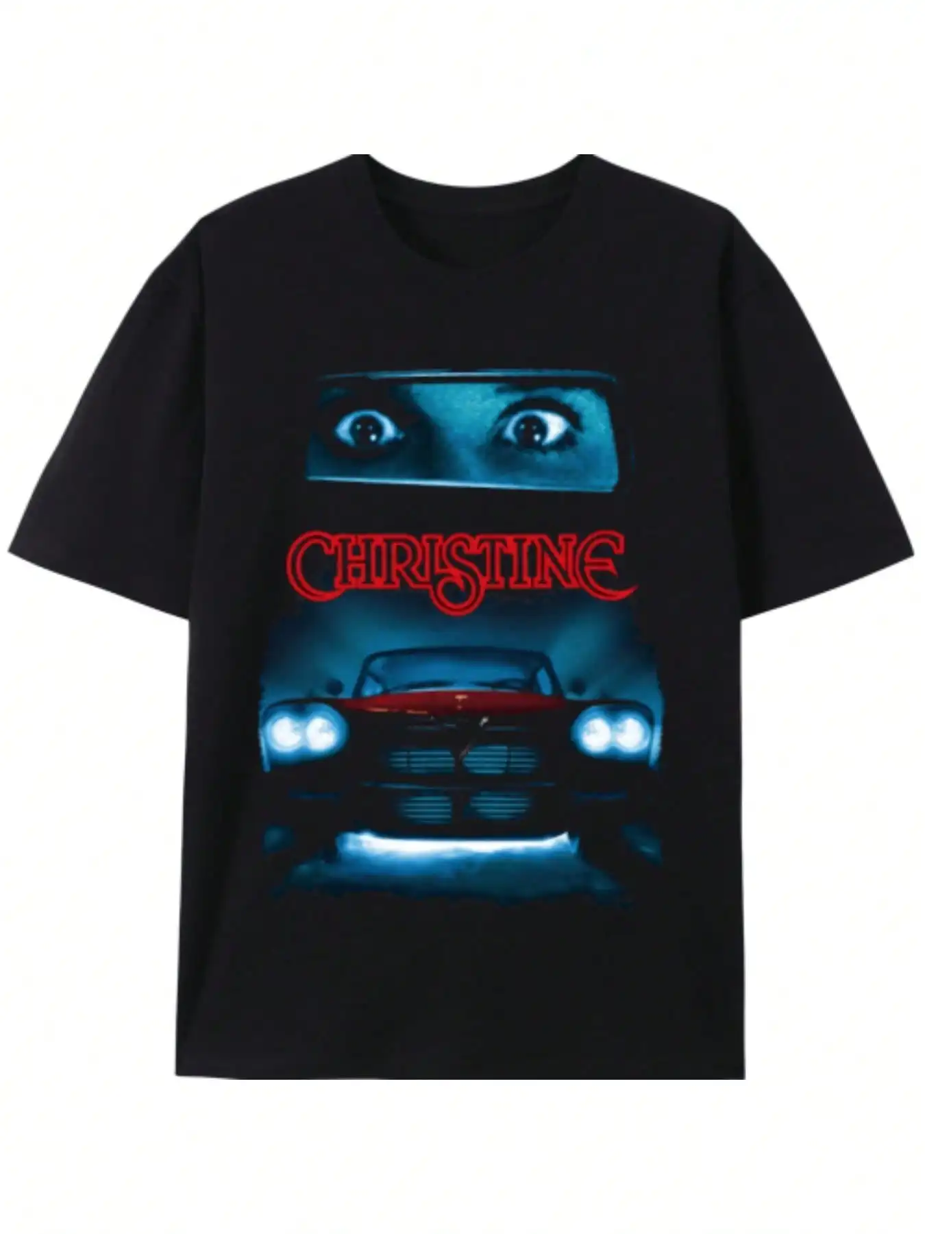 

CHRISTINE Movie Poster T-Shirt Black Officially Licensed For Movie Fans Perfect Gift For Film Buffs
