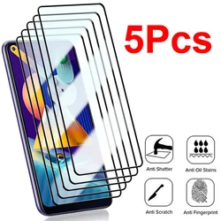 5PCS Full Cover Tempered Glass For Samsung Galaxy A12 A13 A22 A23 A32 A42 4G 5G Screen Protector for Samsung M12 13 32 33 34 5G