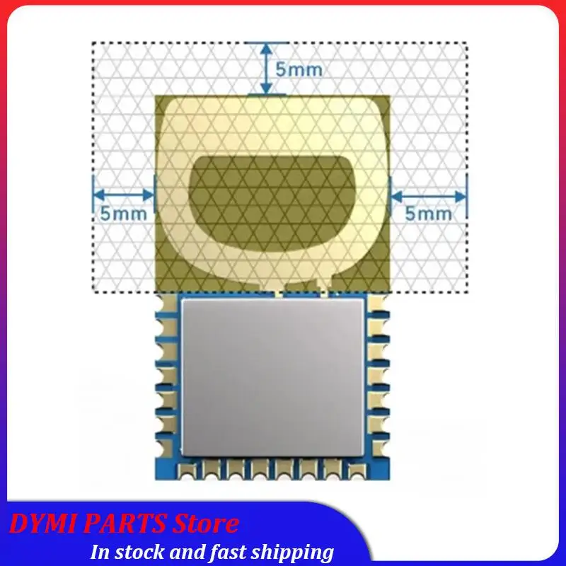 

Essential точность 10 см UWB3000F00 Decawave DW3000 двусторонний диапазон Uwb модуль слежения в помещении 2 шт./лот
