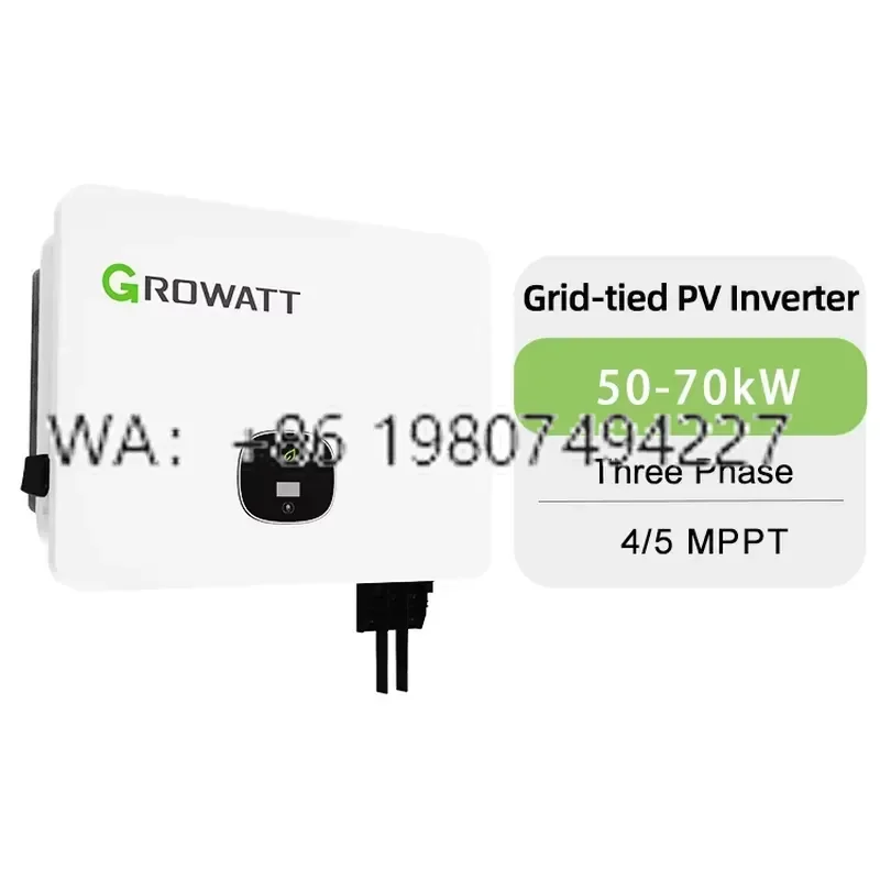 for Growatt On Grid Inverter MID 50-70KTL3-X3 MV 50kw 60kw 70kw Solar Three Phase Onduleurs