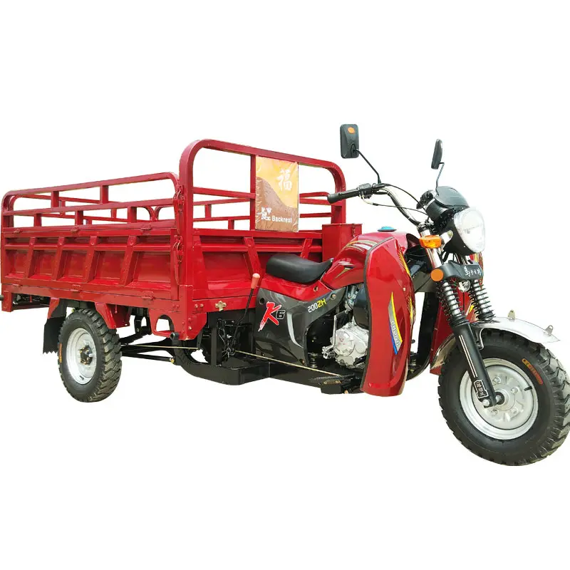 Three wheels motorcycle dump tricycle motorcycle cargo freight tricycle king of load 200cc250cc300cc motor tricycle