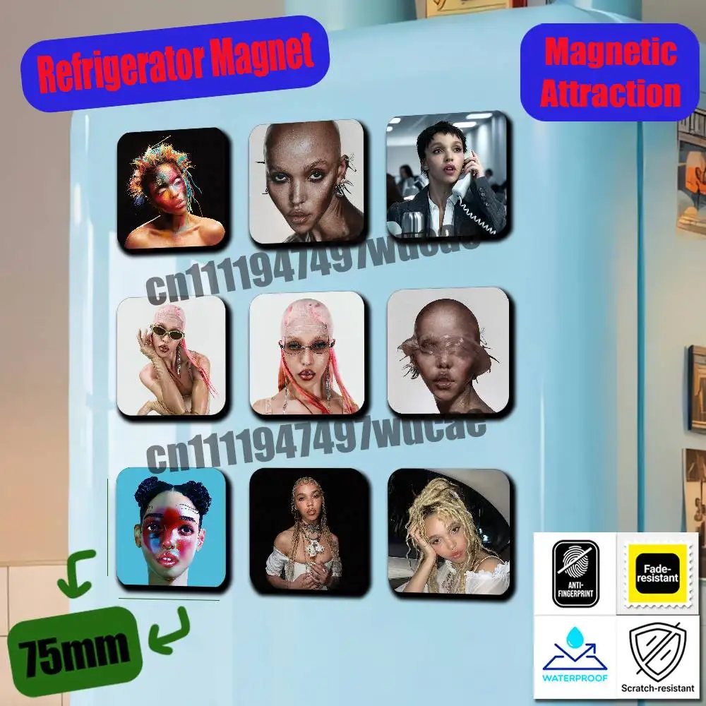 For FKA Twigs Eusexua Room of Fools Fridge Magnets Freezer Metal Cabinet Custom Refrigerator Magnetic Card Case