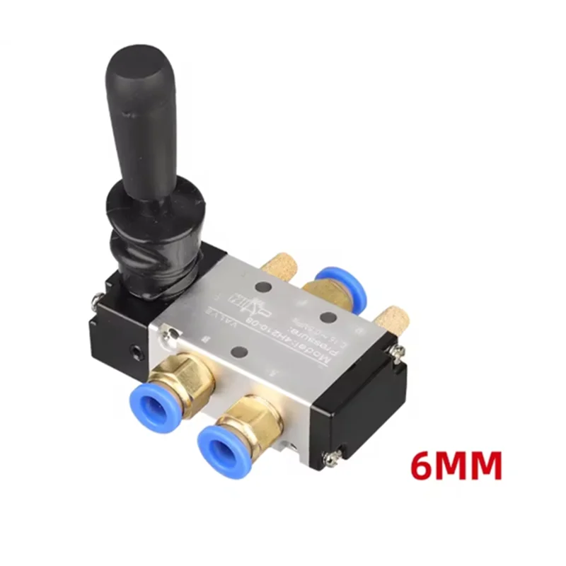 AB41-Valve Manual Control 2 Position 3 5 Port Push-Pull 4H210-08 5/2 Way Pneumatic Air Hand Lever Operated Valve