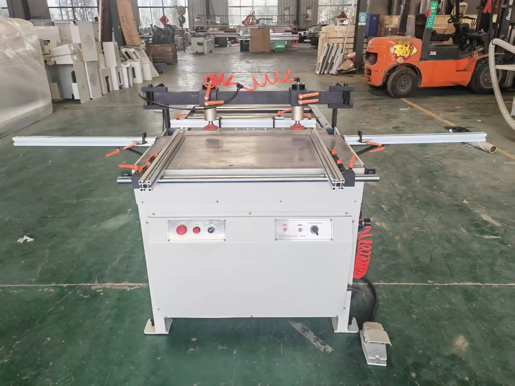 Woodworking Double Row Woodworking Boring Machine Multi-axis 2-wire Furniture Cabinet Wood Hole Drilling Machine