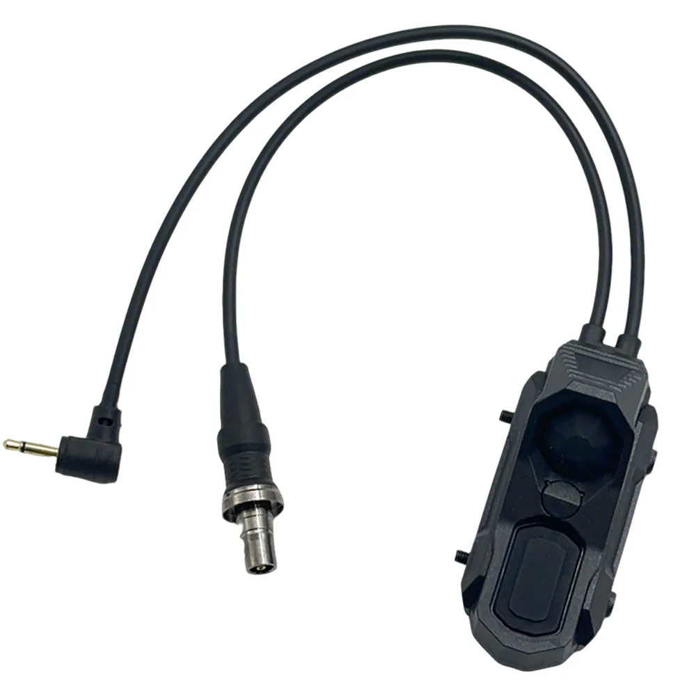 NEUER Taktischer AXON Fernbedienungs-In-Line-Doppelfunktions-Druckschalter für Taschenlampen PEQ NGAL Druckknopf SF/2.5/Crane-Stecker – Detail 5