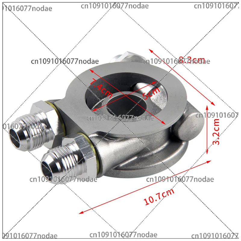 

Automotive Modified Oil Cooling Constant Temperature Sensing Oil Cake AN8/AN10 Oil Grid Cooler Adapter