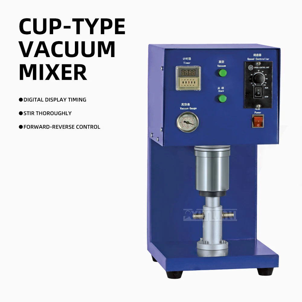 Cup-Type Vacuum Mixer;Vacuum Mixing and Dispersion; Laboratory Disperser; Planetary Mixer; Slurry Mixer
