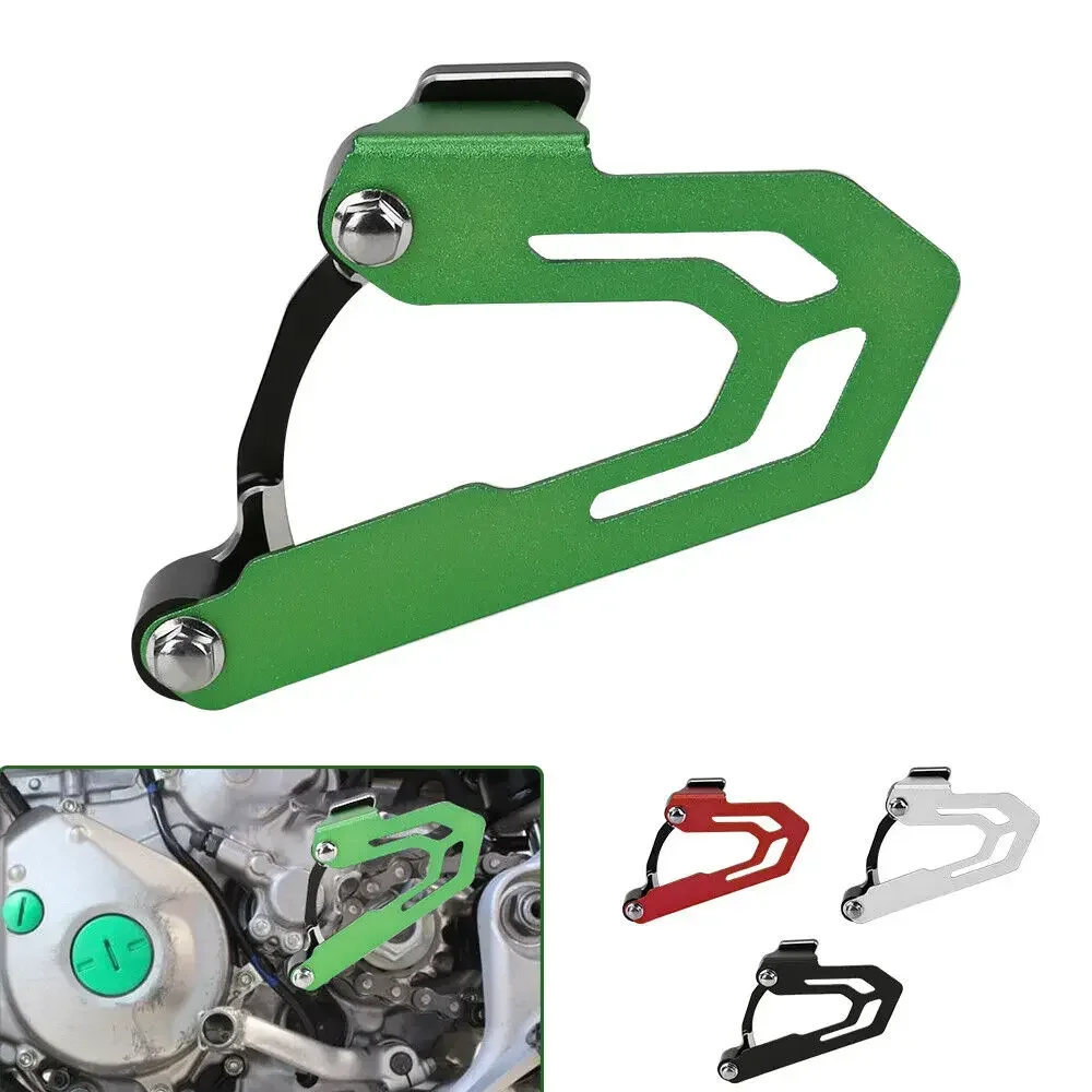 Motorcycle Front Sprocket Guard Case Saver with Cover Parts Accessories For KX450X 2021-2024 KX450 2019-2024